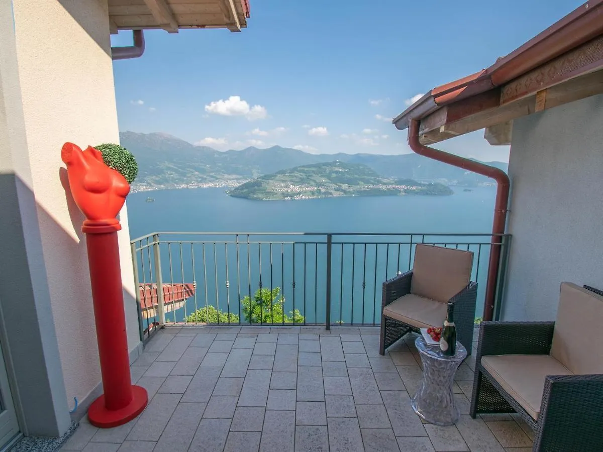 Cherubino - Stunning Lake View With Swimming Pool Parzanica